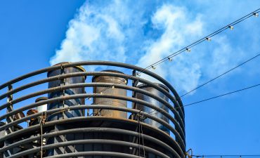 cruise ship smoke stack