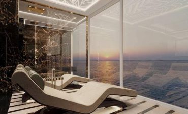 Inside the most luxurious and largest suite at sea