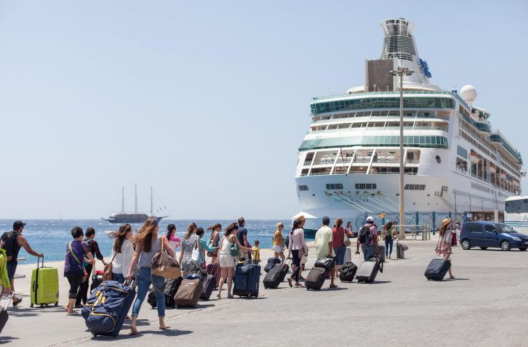 cruise ship suitcase