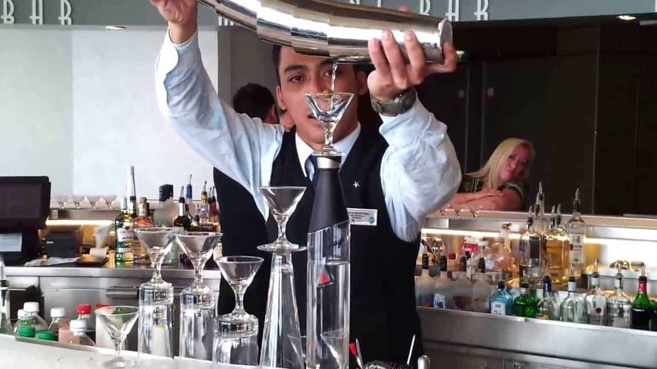 Celebrity Infinity bartender