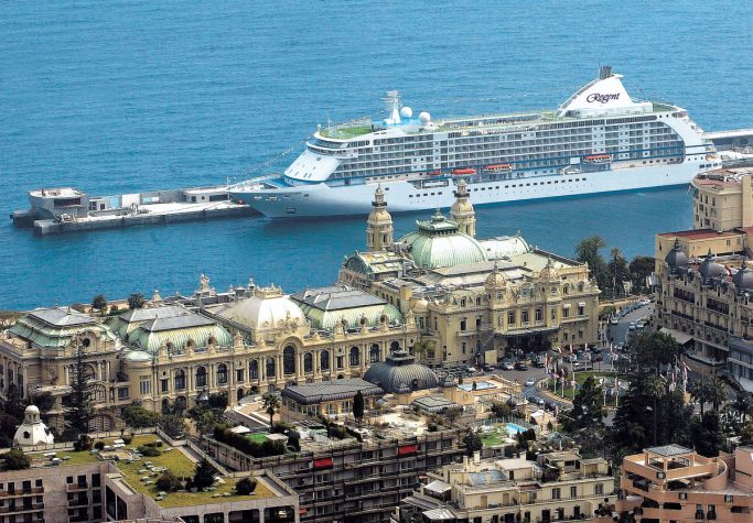 Regent Seven Seas Voyager in Monte Carlo