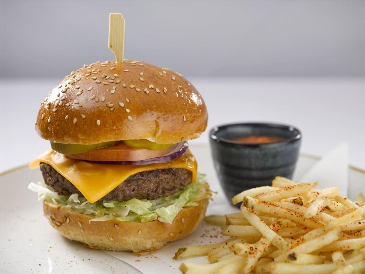 Vegan Cheese Burger