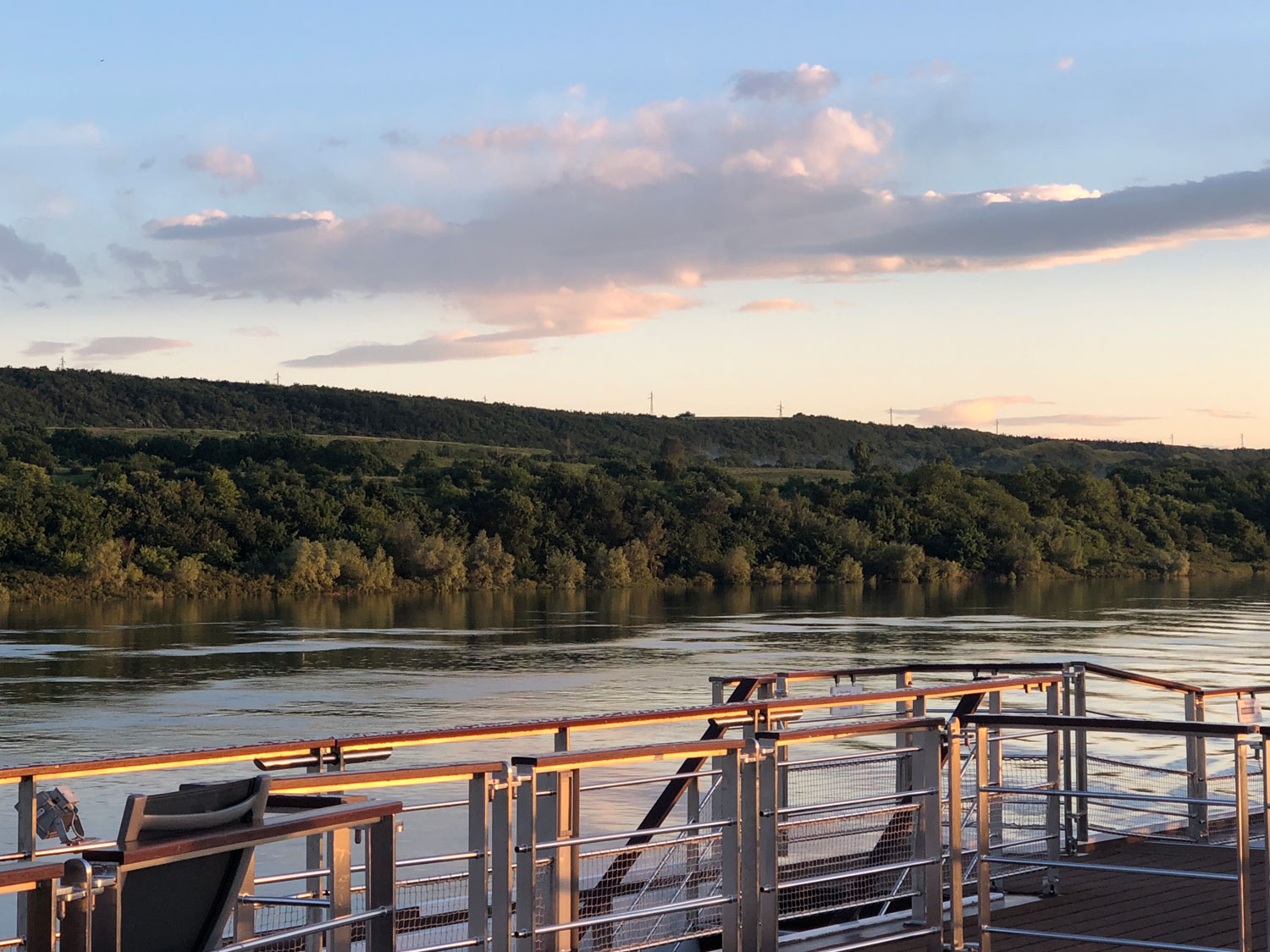 Danube water levels