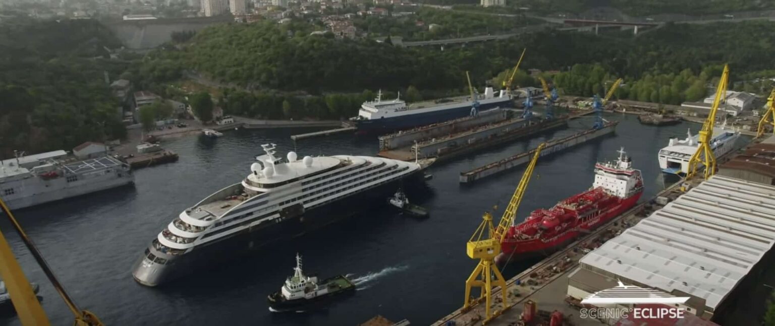 Scenic Eclipse float out