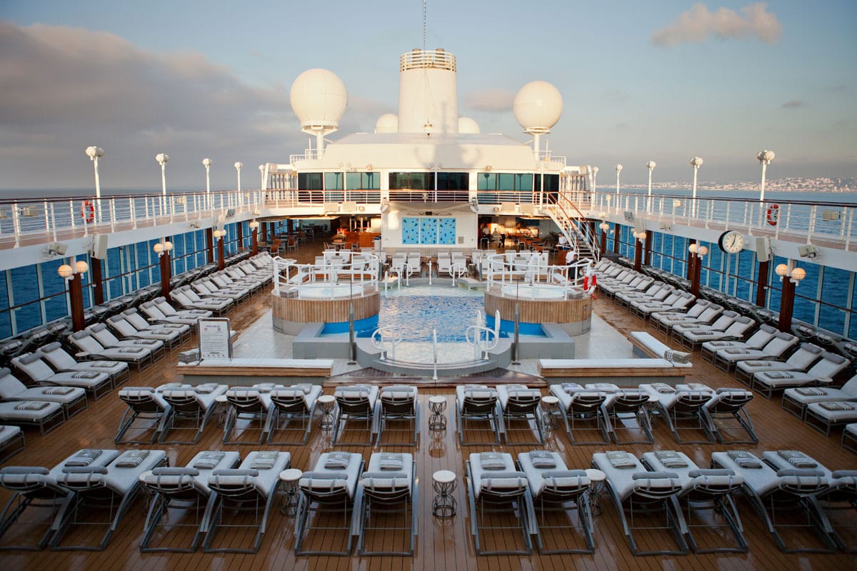 Azamara pool deck