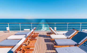 Cruise ship lounge chair
