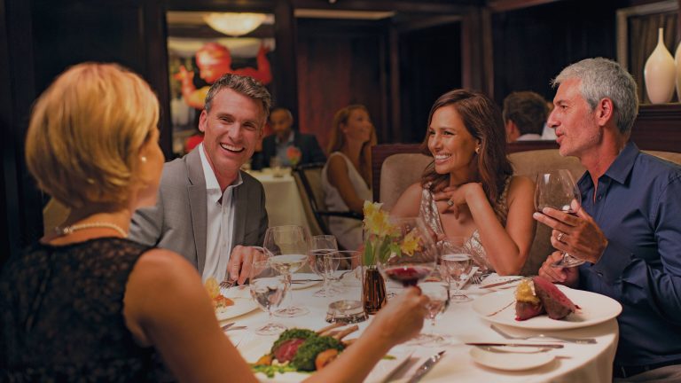 Omboard specialty dining with Celebrity Cruises