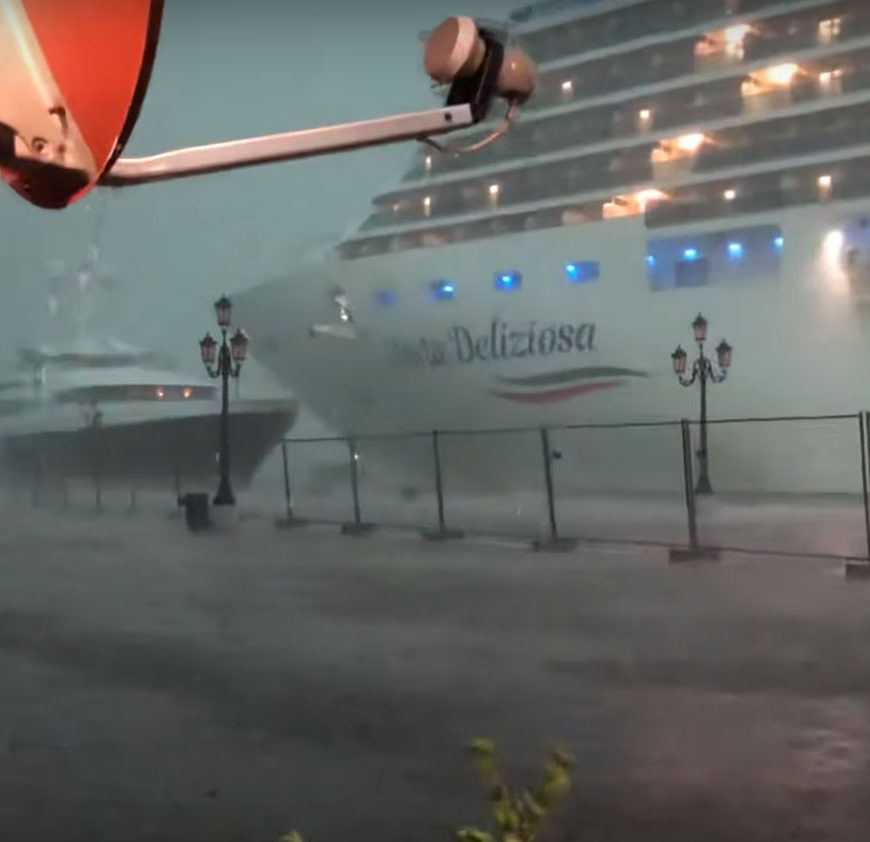 the edge cruise ship video