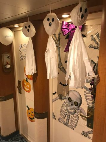 cruise line bans door decorations
