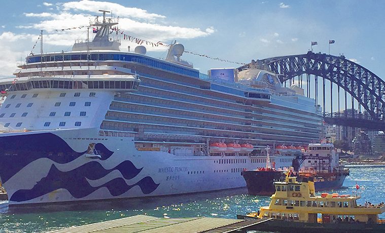 majestic princess cruise terminal sydney