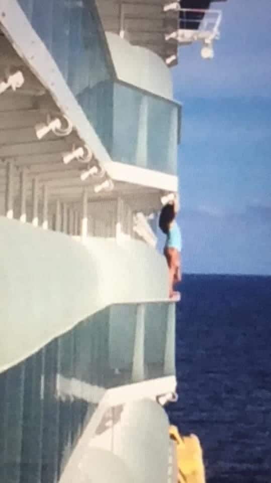Woman banned for life after horrific photo stunt Cruise Passenger