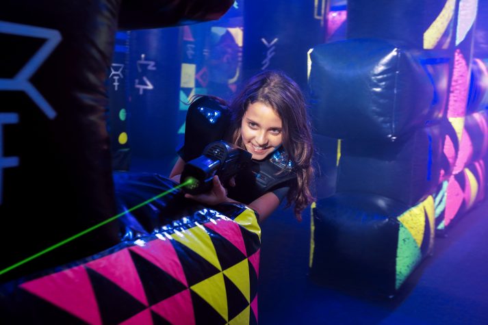 Laser tag on Voyager of the Seas