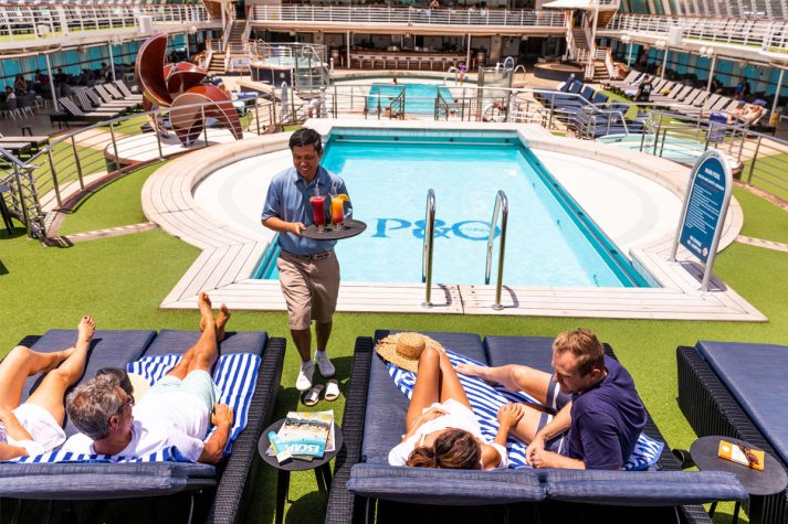 Best contemporary cruise line: P&O Cruises