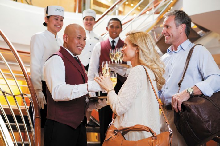 Best cruise line for service: Silversea