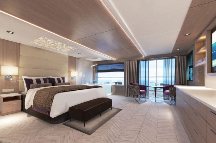 Highly commended cruise line for cabin design: Norwegian Cruise Line