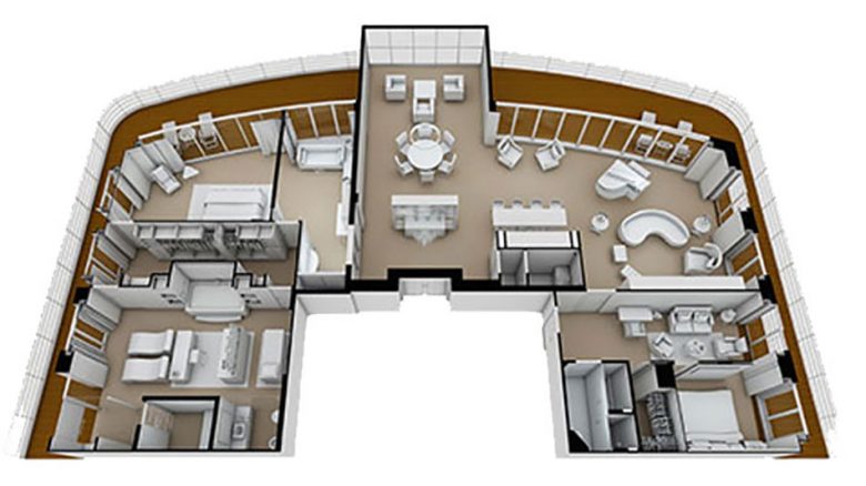 Regent suite layout