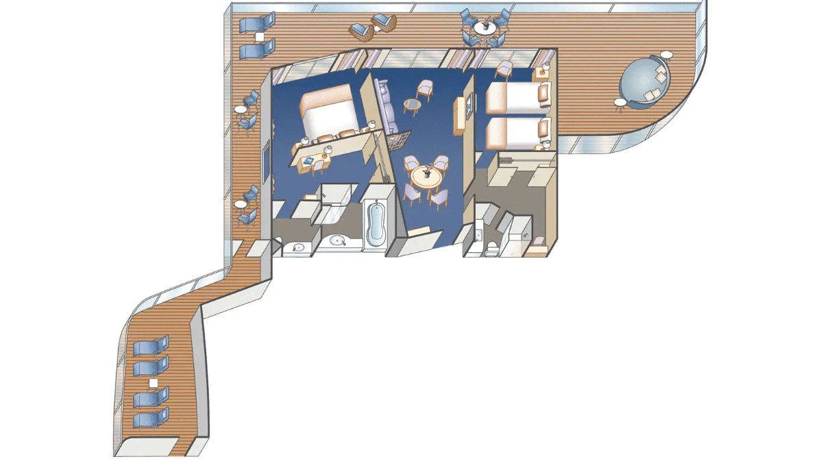 Sky Princess layout