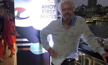 Sir Richard Branson at the launch of Virgin Voyages in Sydney
