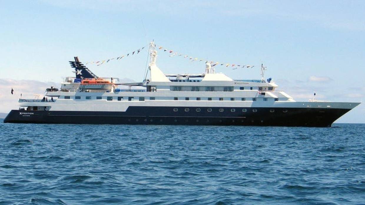 Abandon ship! Celebrity passengers forced to evacuate expedition ship in the Galapagos