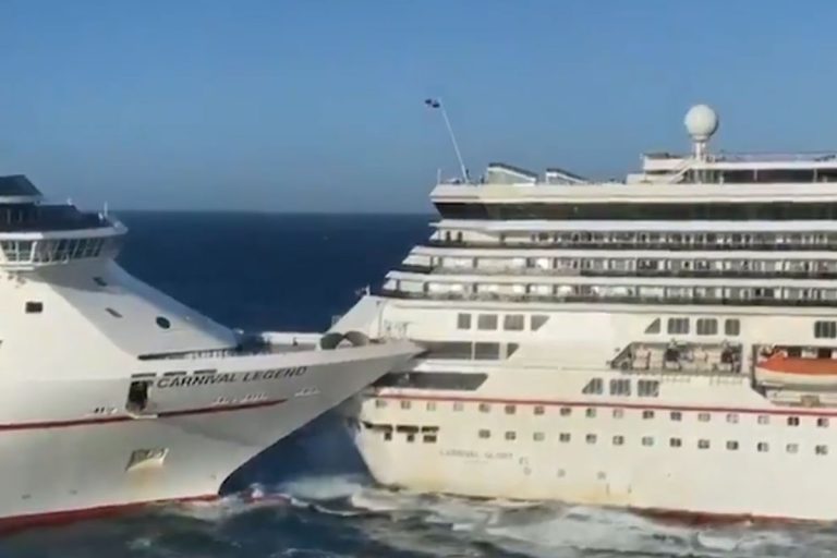 Cruise ship collisions
