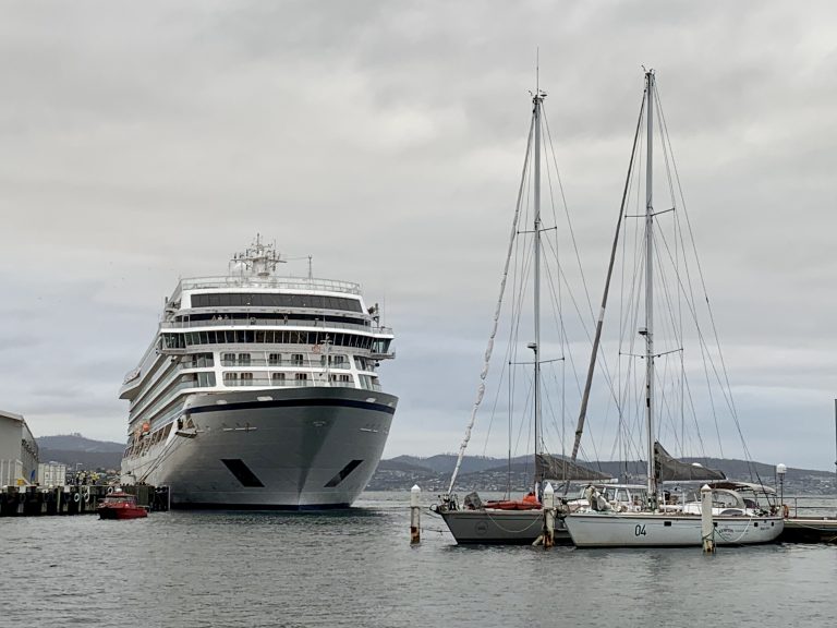 Viking Sun arrives in Australia to break world record