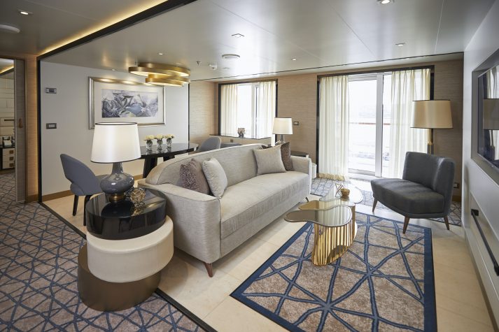 Splendor features 375 suites with nearly 4,820 square-metres of balcony space