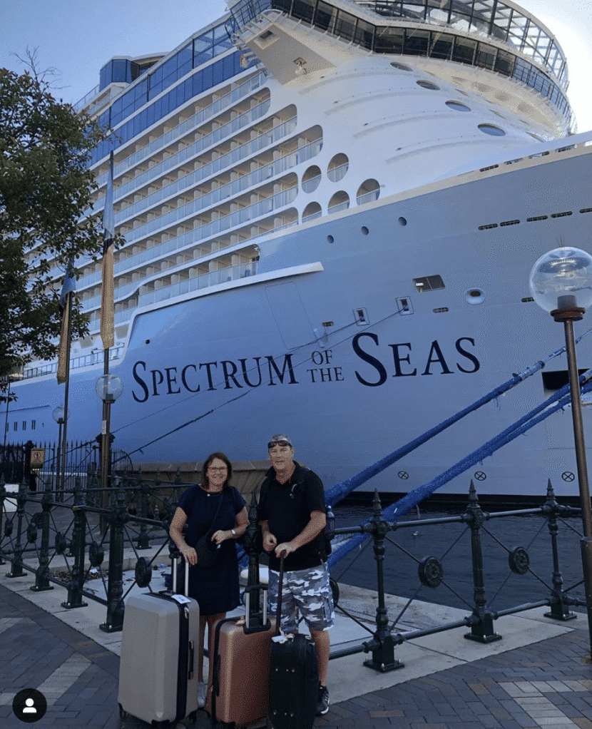 Australian fire fighters on Royal Caribbean cruises
