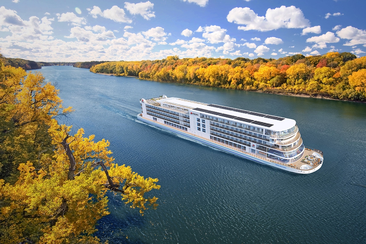 mississippi river with viking