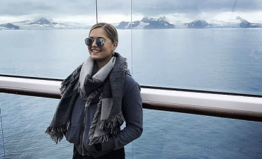Lauren Marshall on the Celebrity Eclipse