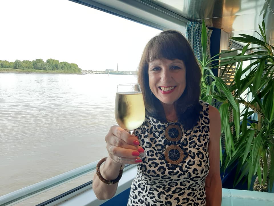 It's river cruising - almost as you know it