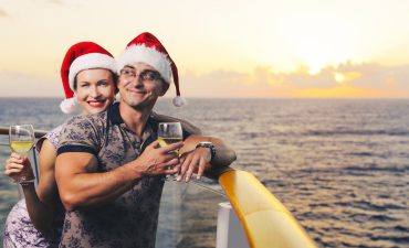 you can bring a little Christmas cheer to the crew on a cruise ship