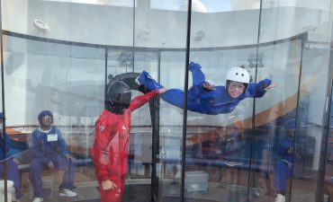 Rebecca on the iFly