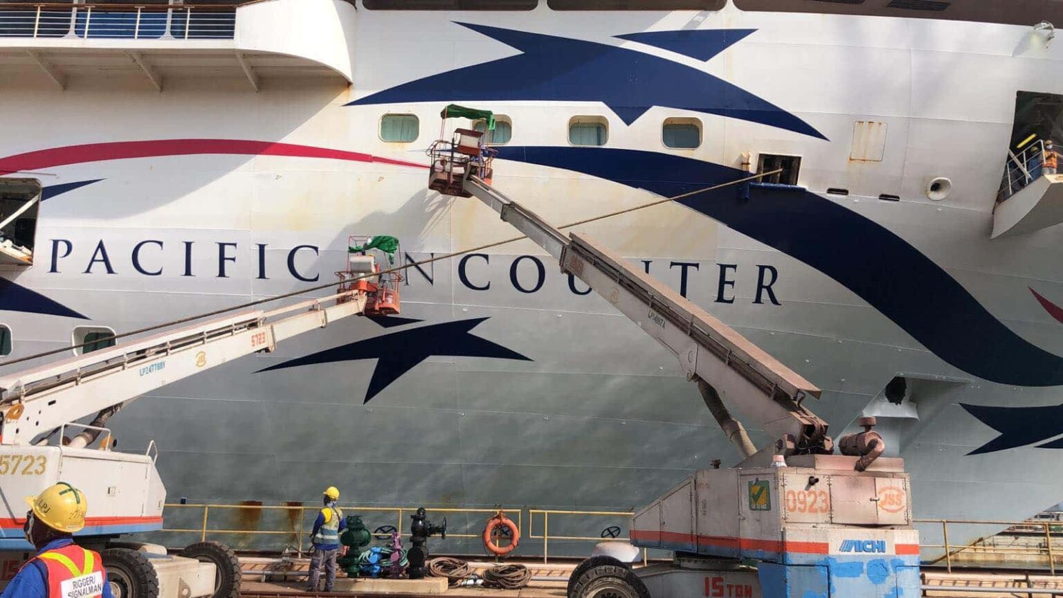 P&O's Pacific Encounter joins the fleet bound for Australia and New Zealand