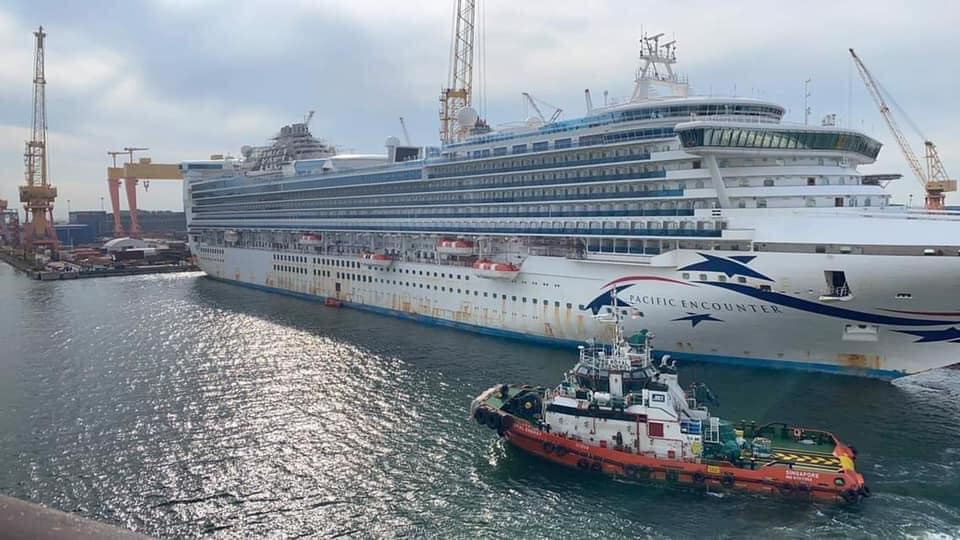 The Pacific Encounter coming to life by the Singapore Cruise Society