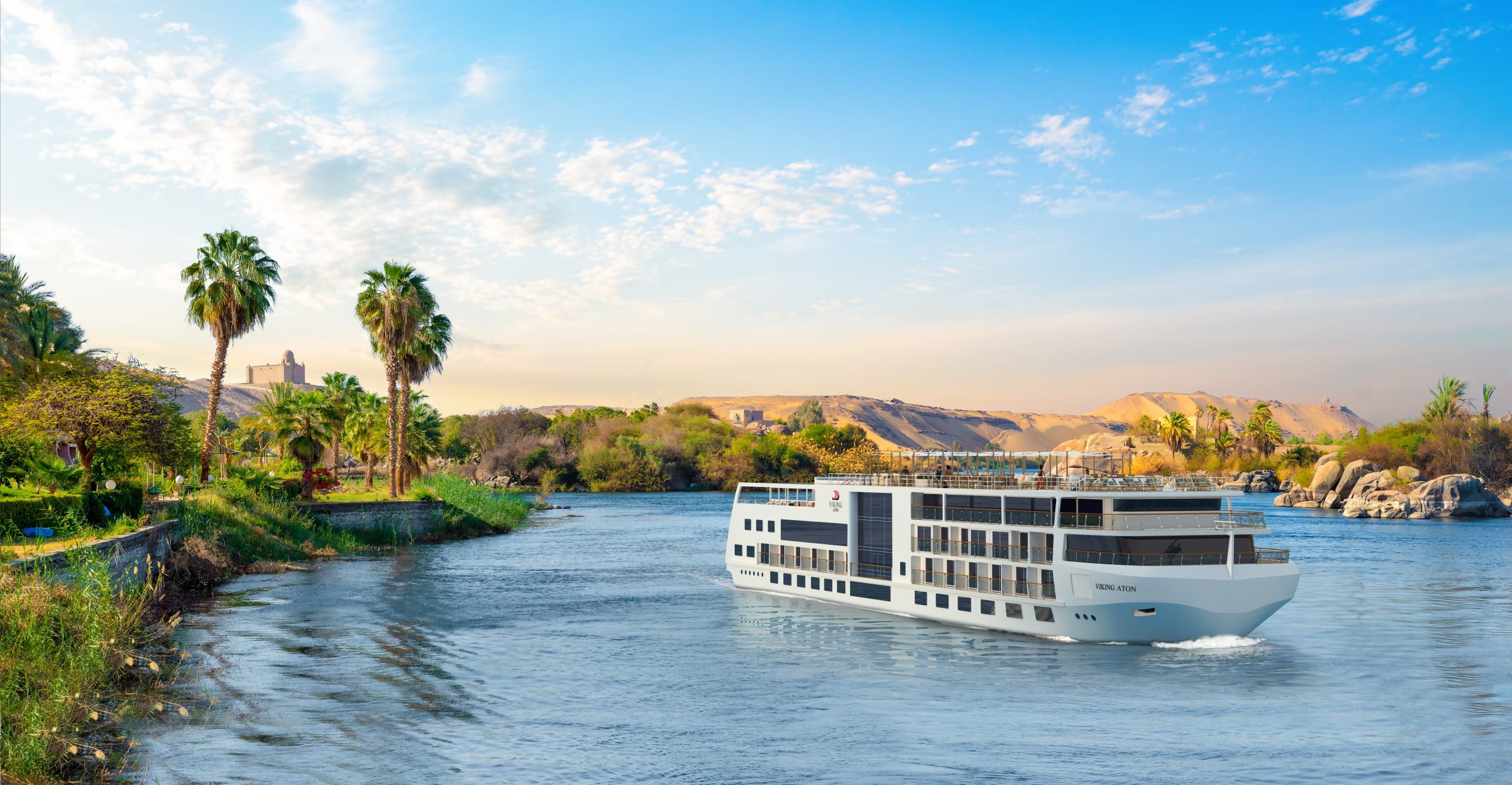 New ship, Viking Aton will debut on the Nile River in 2022 Cruise