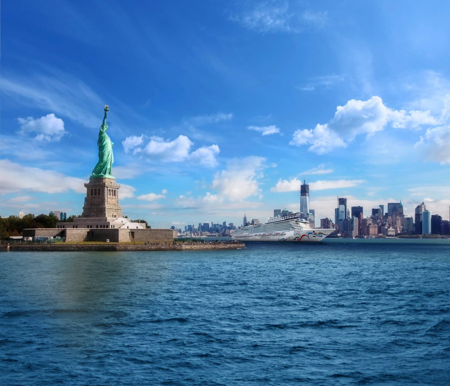 Cruise from New York to Barcelona with hotel stays from $4699 per person