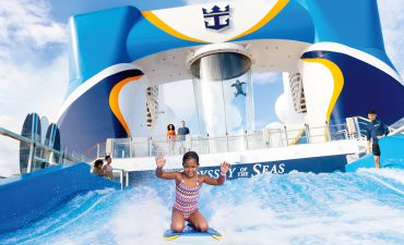 The kids will have a blast on large ocean ships