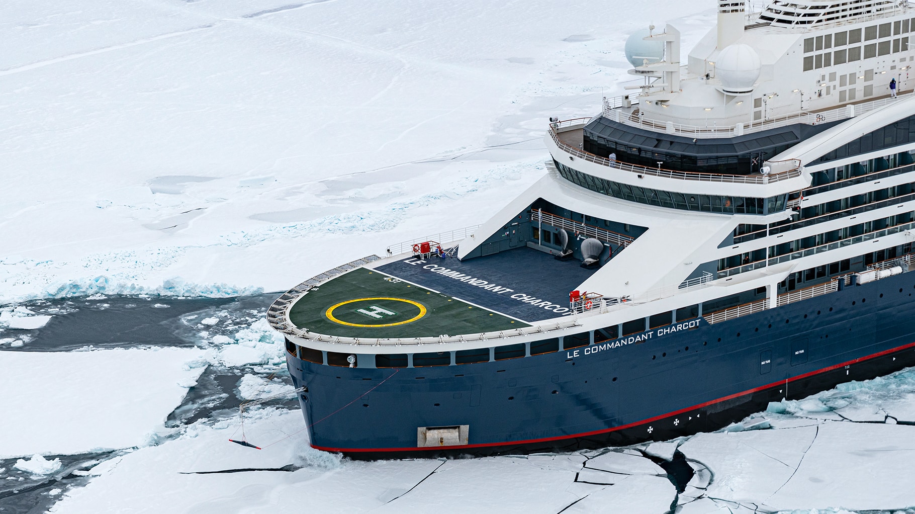 Ponant in Antarctica Ponant in Antarctica