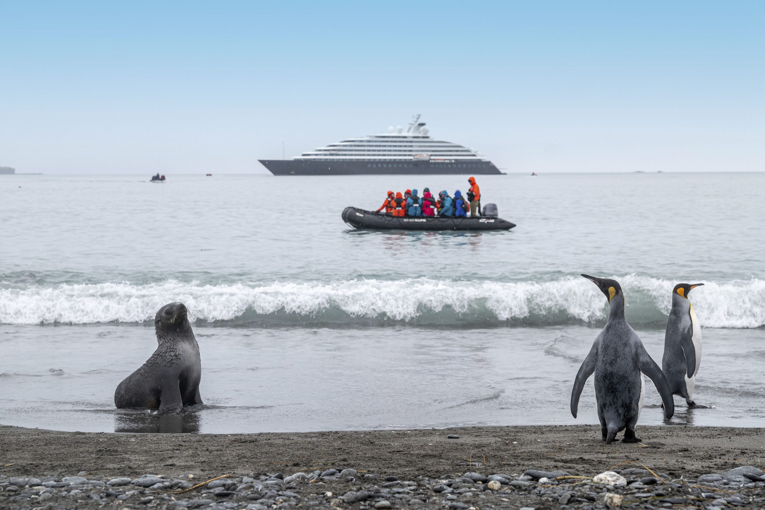 Discover Antarctica in ultra-luxury on board Scenic Eclipse, the world's first discovery yachts
