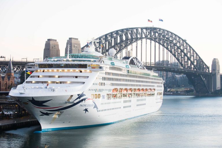 Pacific Explorer in Sydney