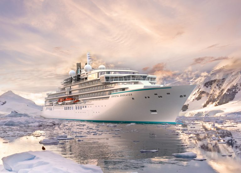 Crystal names luxury expedition yacht Endeavor and announces she's the most expensive per night at $2396