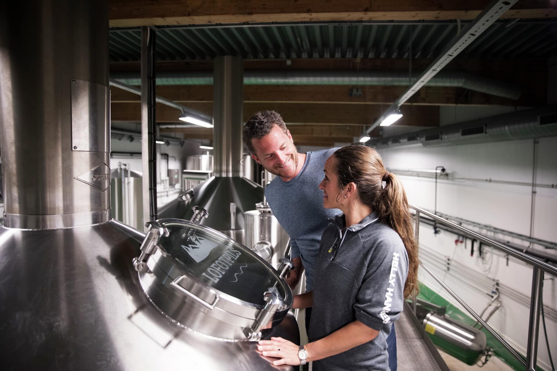 Lofotpils brewery Svolvar Norway HGR 116733 1920 Photo Rune Kongsro