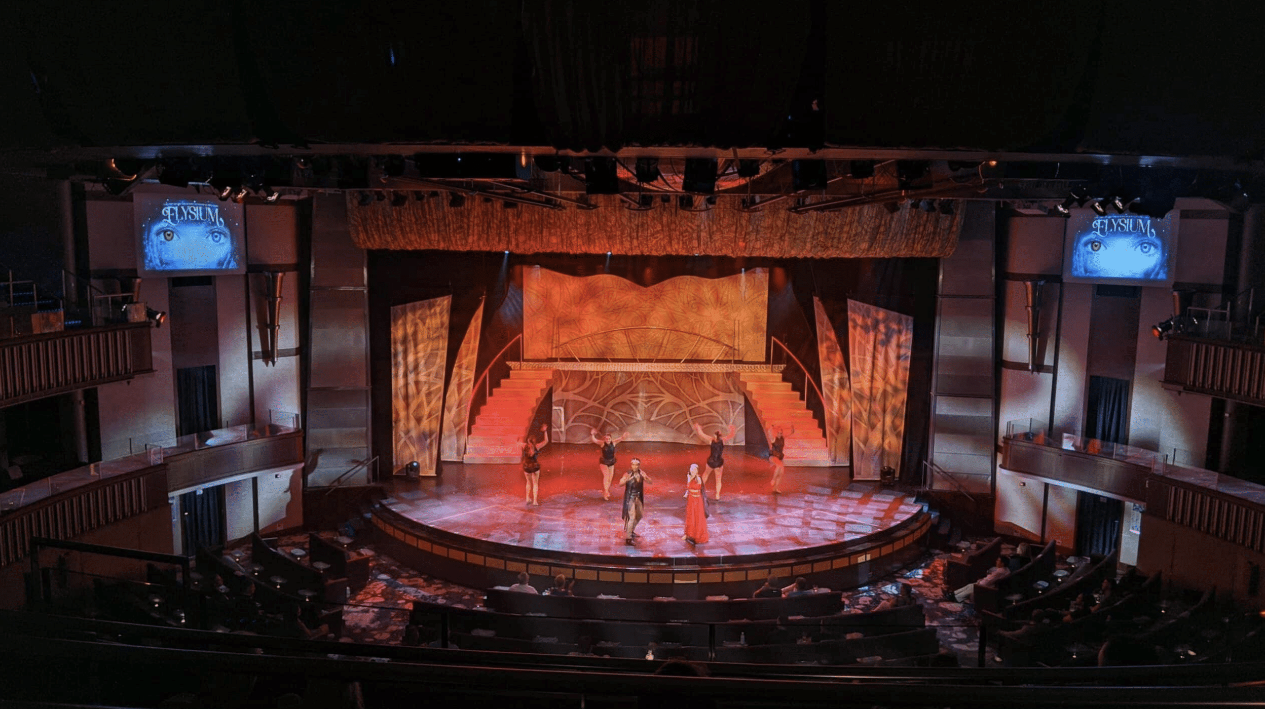 The theatre onboard Celebrity Millennium