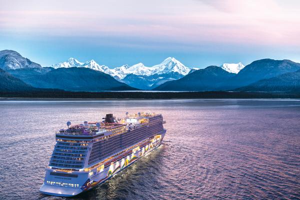 Norwegian Encore sets sail on her inaugural Alaskan season and the first for the line in the US in 500 days