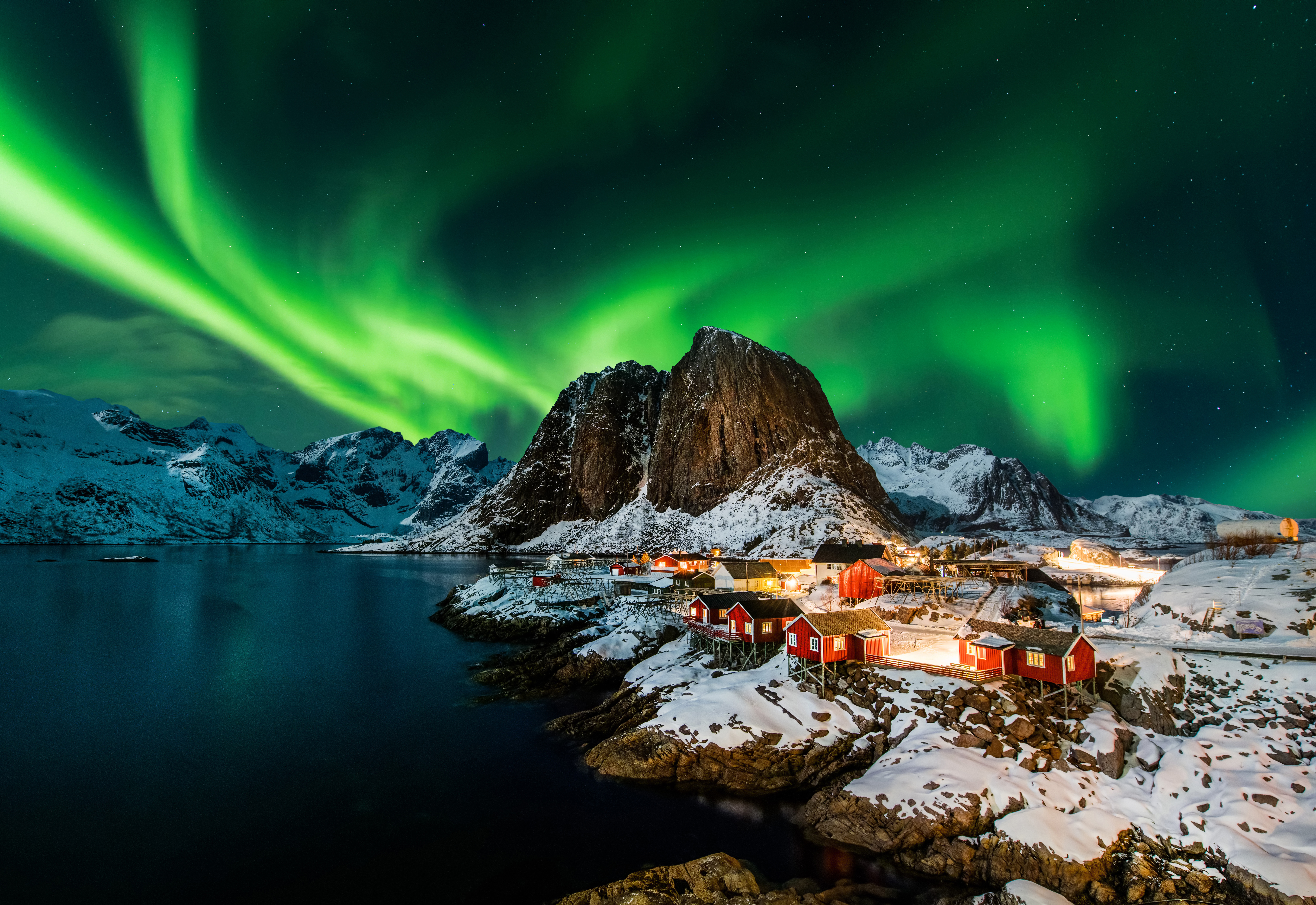 Nordlys Hamnoy Norge HGR 143737