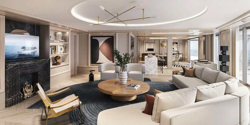 FIRST LOOK: Inside the new Seven Seas Grandeur where the price tag on the top suite is $112,440 per person