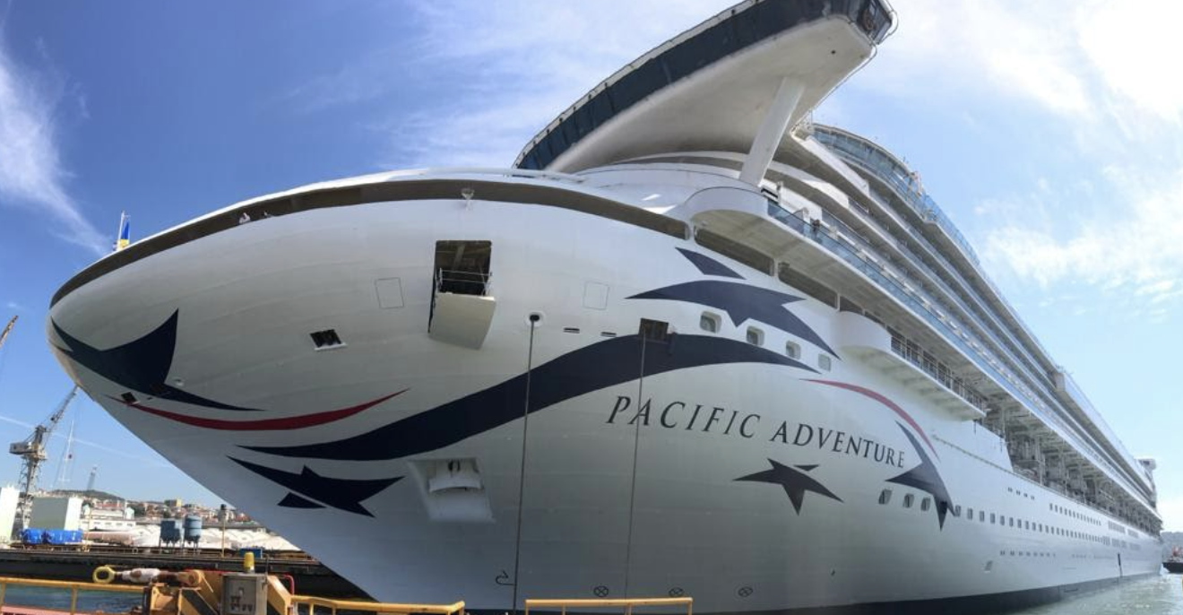 P&O Australia's newest member Pacific Adventure is ready to hit the water