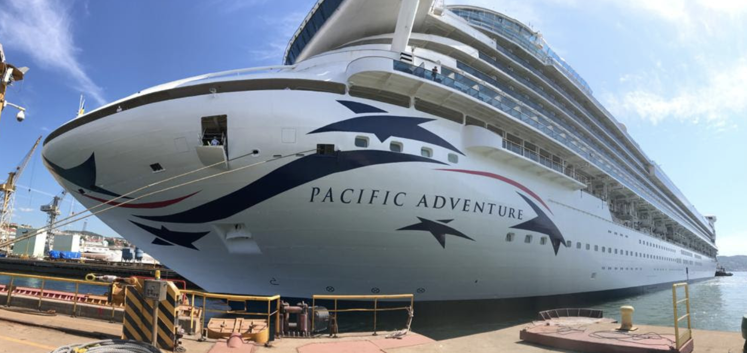 p&o cruise pacific adventure