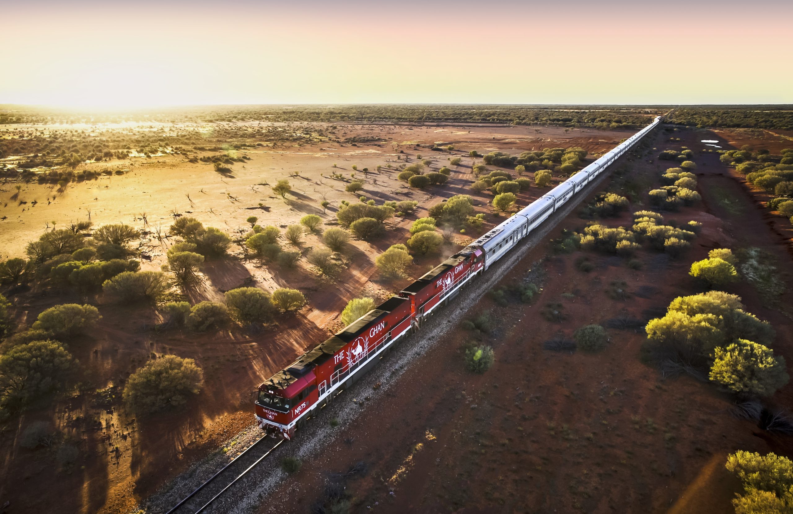 Take a journey on the mighty Ghan to Darwin and explore the wonders of the great Australian outback