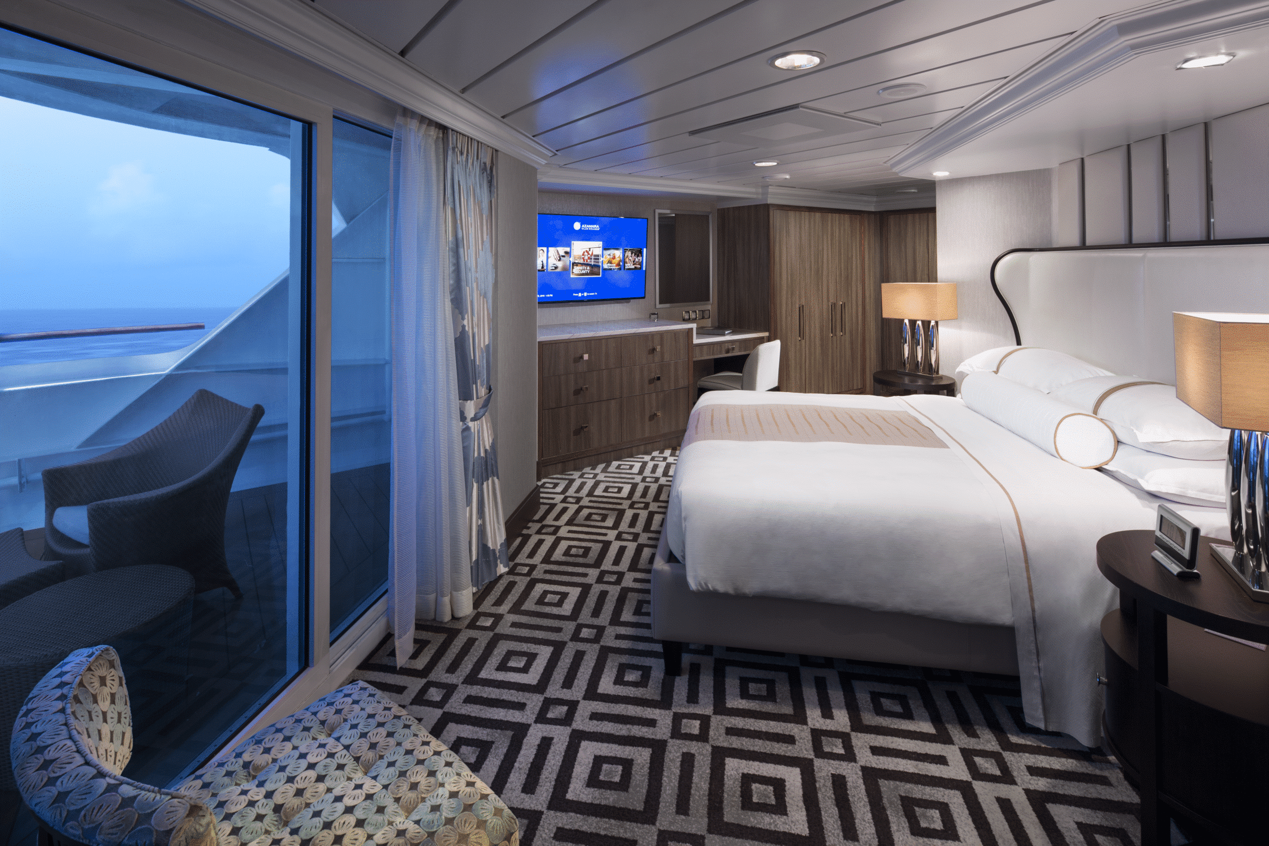 club world owner bedroom